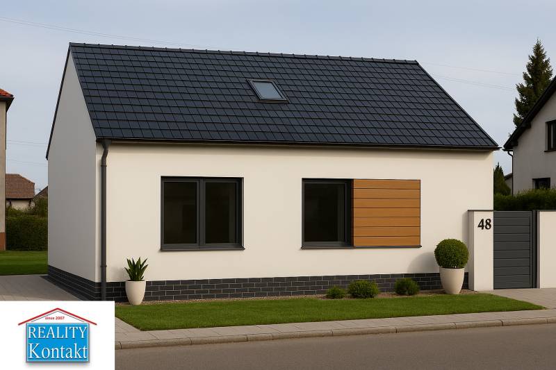 Vizualizácia Rodinný dom spredu